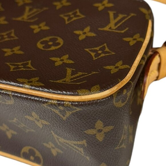 LOUIS VUITTON Brown Monogram Canvas Shoulder Bag - Picture 11 of 15